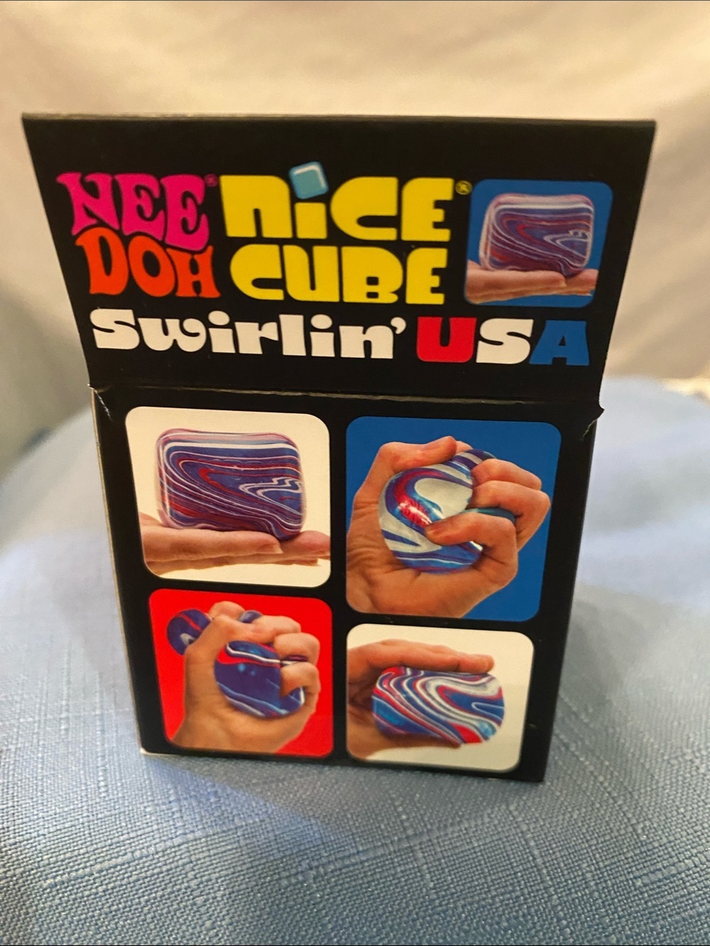 Special Limited Edition NeeDoh Nice Cube Swirlin USA, 1 pc - Picture 3 of 4